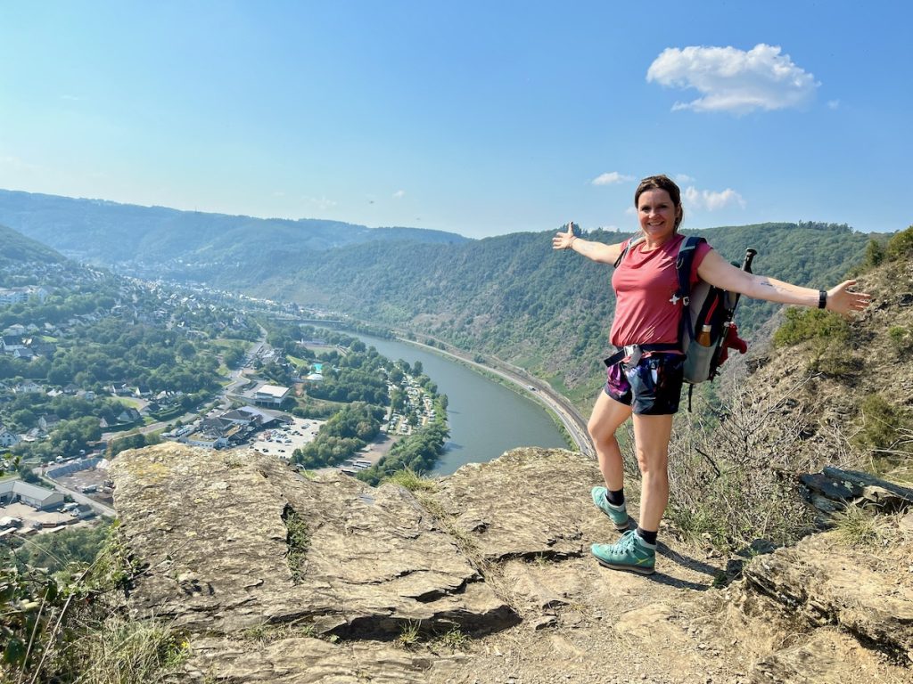 On top of the world... Moselsteig.